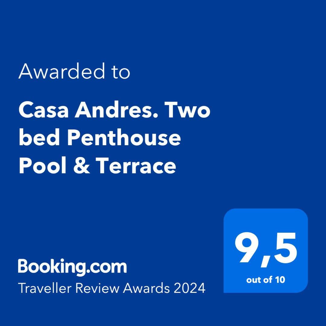 Апартаменты Casa Andres. Two Bed Penthouse Pool & Terrace Аликанте Экстерьер фото