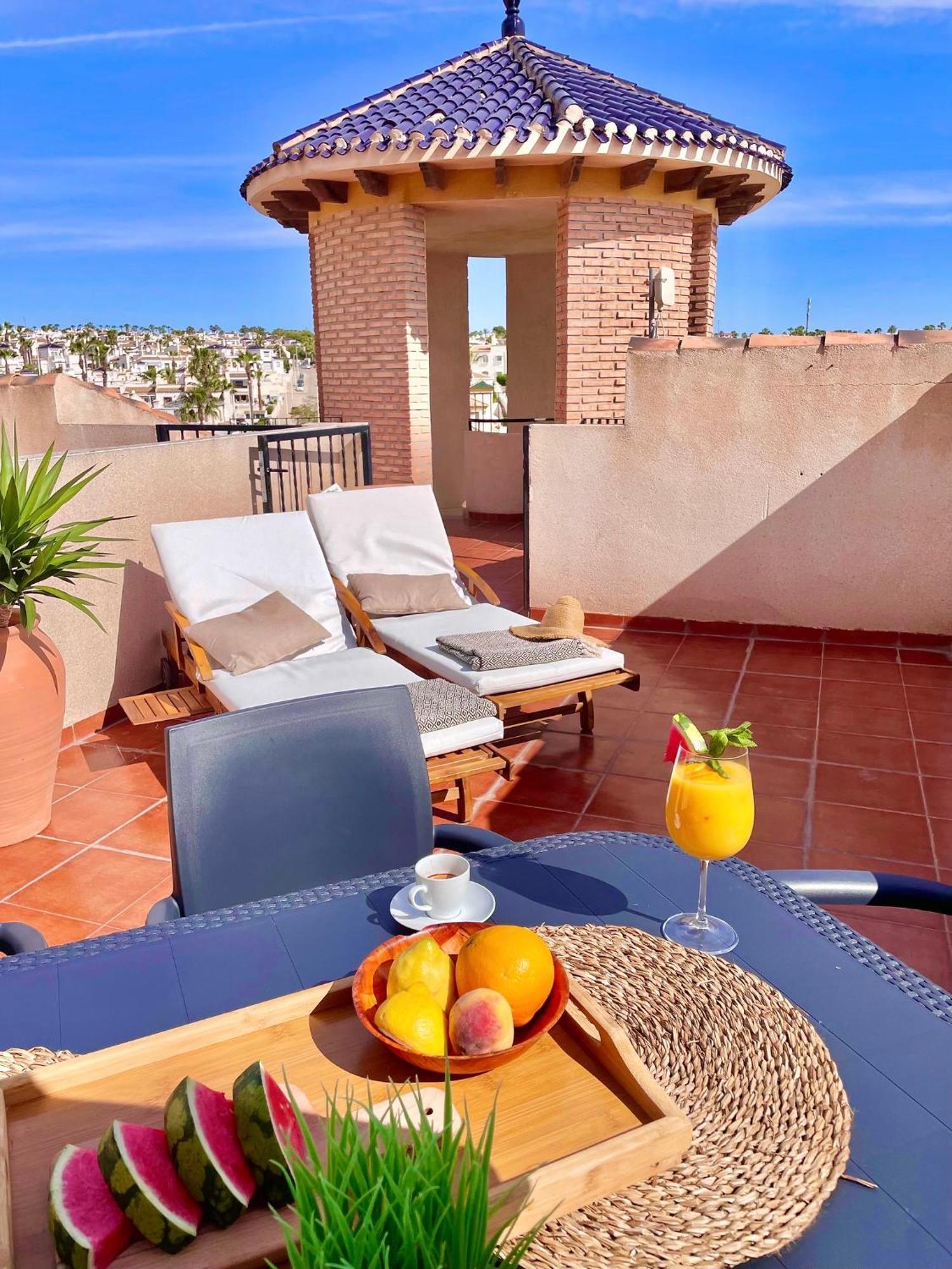 Апартаменты Casa Andres. Two Bed Penthouse Pool & Terrace Аликанте Экстерьер фото