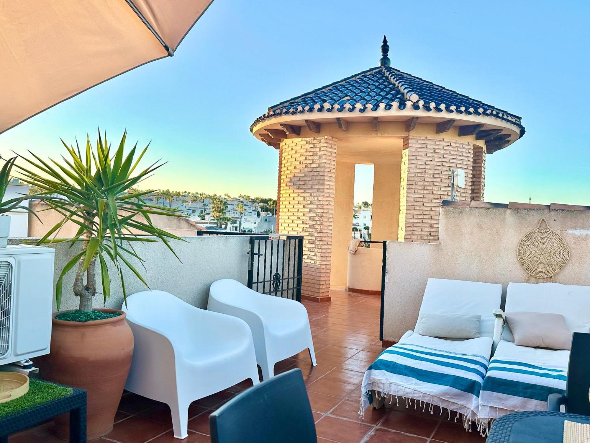 Апартаменты Casa Andres. Two Bed Penthouse Pool & Terrace Аликанте Экстерьер фото